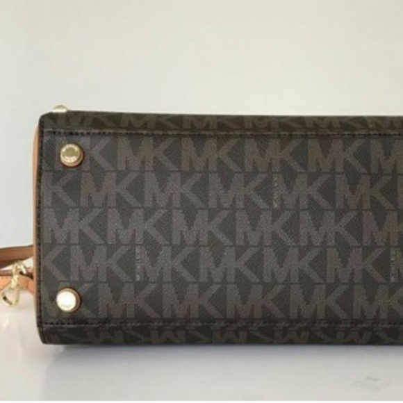 NWT MICHAEL KORS Studded Satchel/Crossbody Bag - Picture 4 of 8